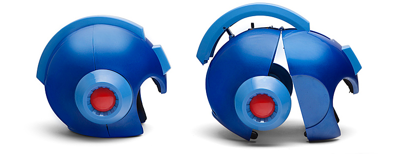 Illustration for article titled You Can Finally Buy that Light-up Wearable Mega Man Helmet